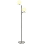 Floor Lamp With 3 Colour Temperatures, Modern Standing Lamp | Silver
