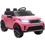 Land Rover Discovery Licensed 12v Kids Electric Car W/ Remote | Pink