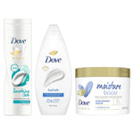 Total Body Care Trio - Nourishing Lotion, Shower Butter & Hydrate Wash