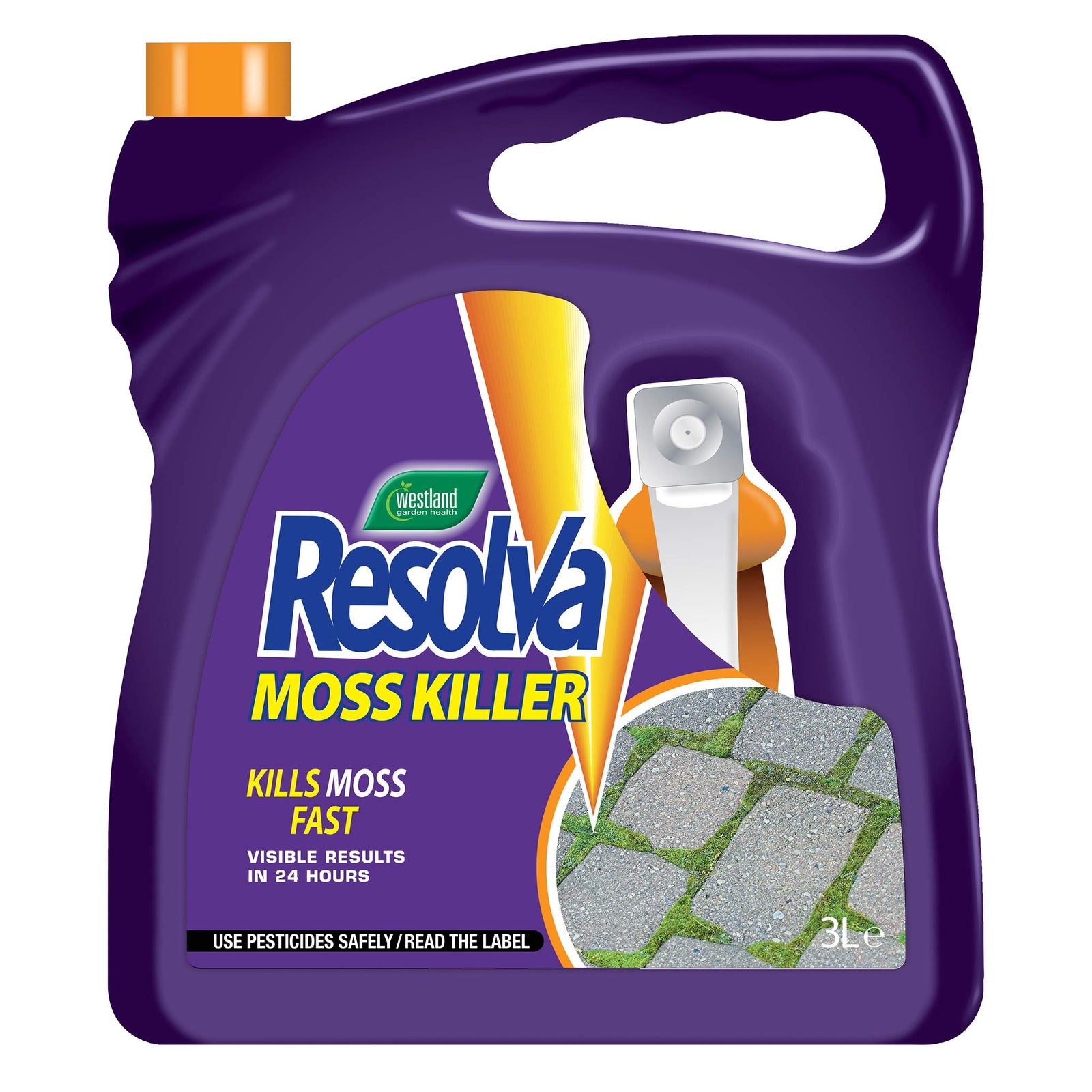 Moss Killer Kills Moss & Algae Fast Ready To Use For Lawn And Garden | 1L