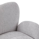 Chenille Upholstered Swivel Chair Armchair