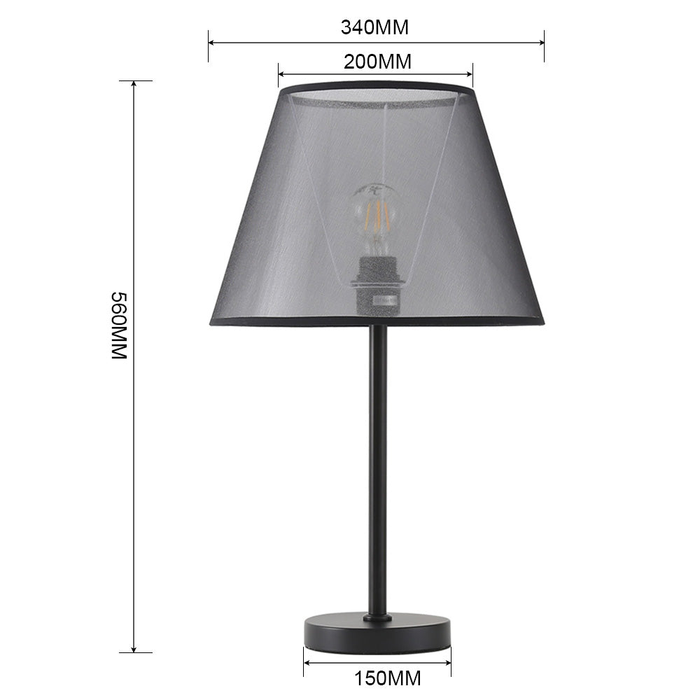 Breeins Modern Bedside Lamp Table Lamp