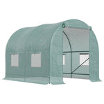 Walk-in Polytunnel Greenhouse W/ Window Door