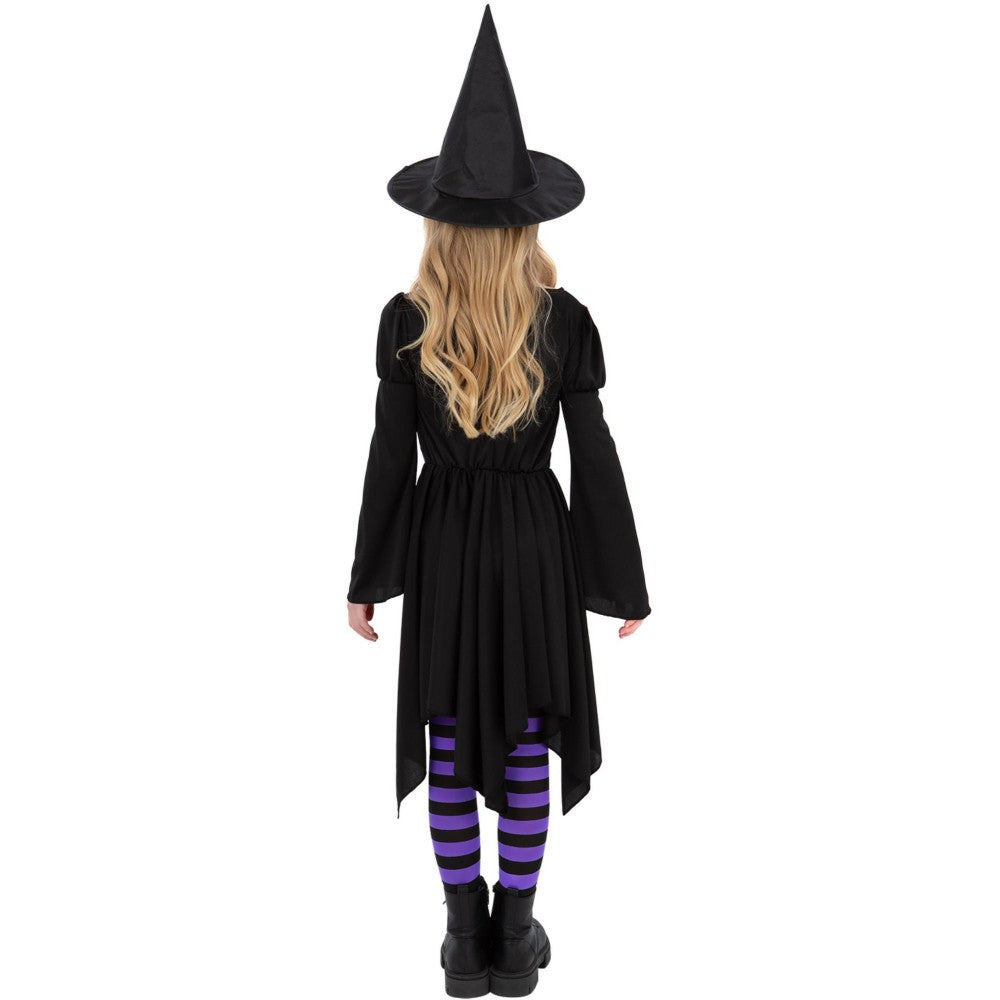 Practical Spell Witch Costume, Girls | Age 7-9
