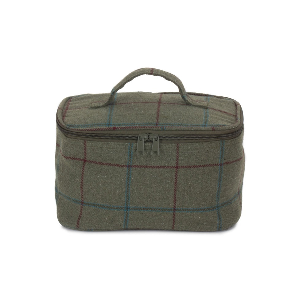 H163  Small Tweed Cooler Bag