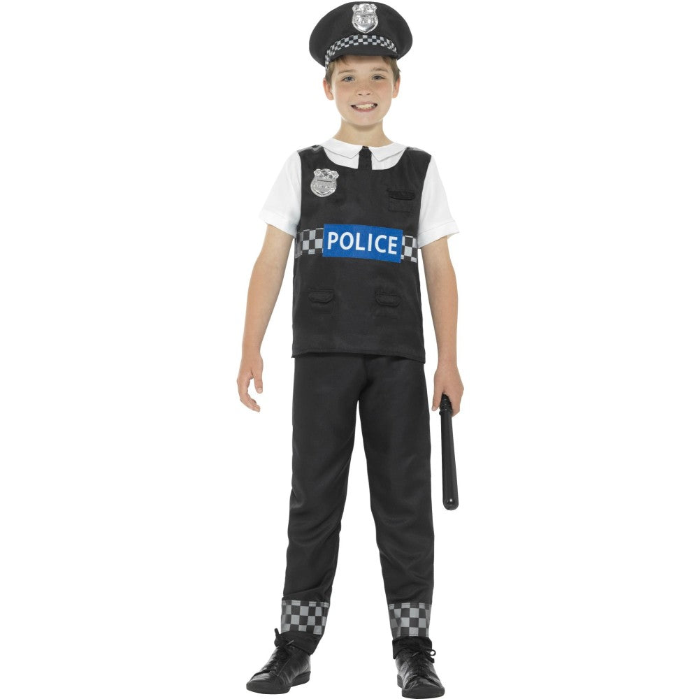 Cop Costume, Kids | Age 7-9