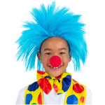 Kids Blue Spike Wig