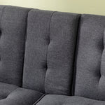 Upholstered Sofa Bed 3 Seater Home Theater With Storage