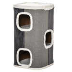 Cat Barrel Kitten Tree Tower Sisal Scratching Furniture Climbing Frame