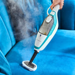Multifunctional Steam Mop With Cleaning Pads | 9 Cleaning Pads | White