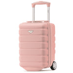 40x20x25cm Hard Case Cabin Suitcase Ryanair Free Approved Carry On | Cabin | Rose