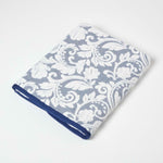 Damask 100% Turkish Cotton 600 Gsm Towels | Bath Sheet | Navy Blue