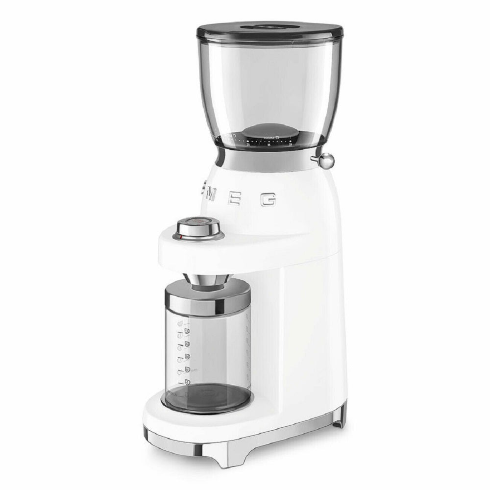 CGF11 50's Retro Style Coffee Bean Grinder | White