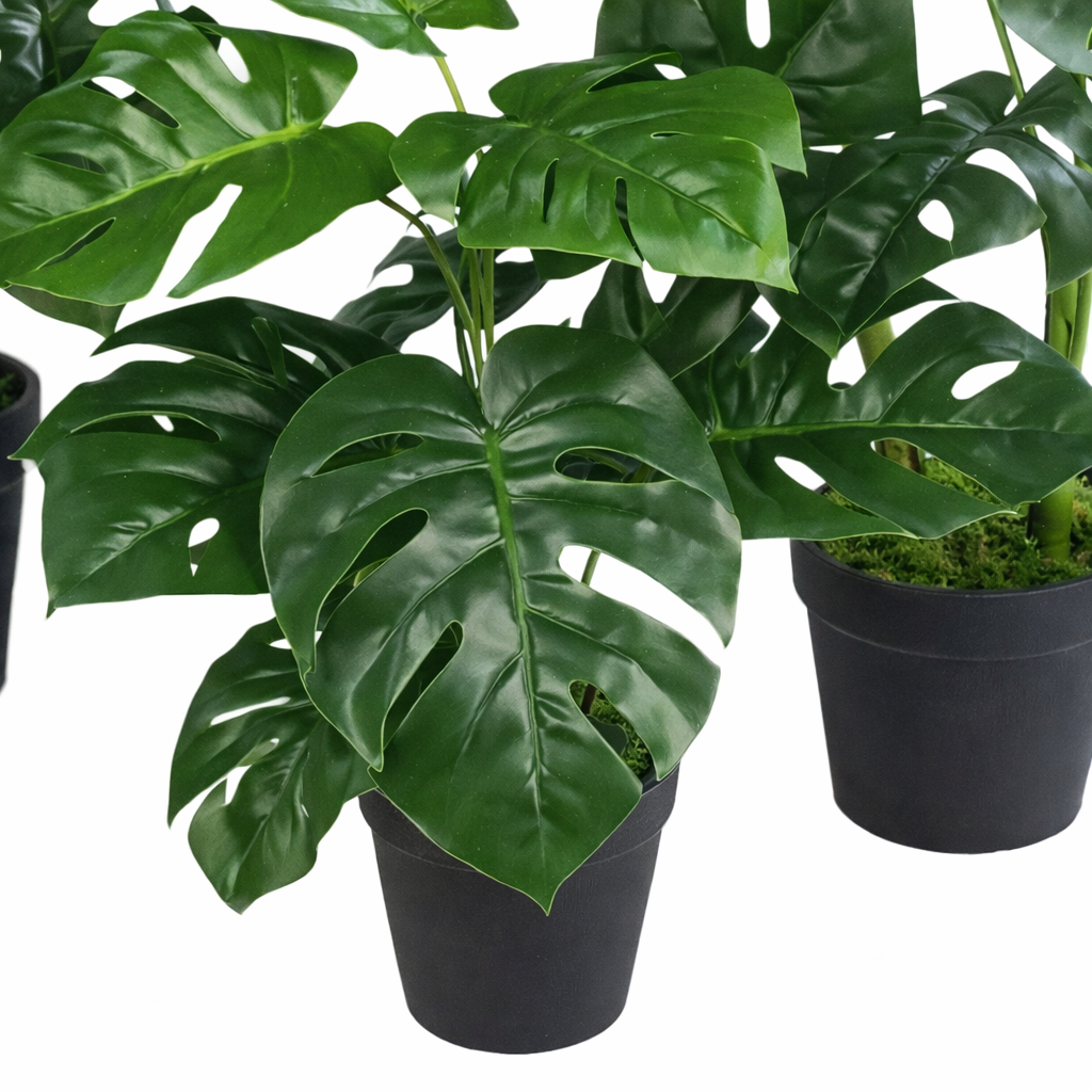 60cm  Realistic Artificial Monstera Cheese Plant
