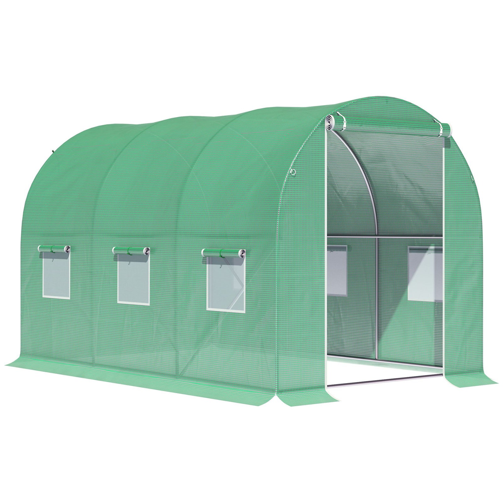 Walk-in  Polytunnel Greenhouse 3x2x2m