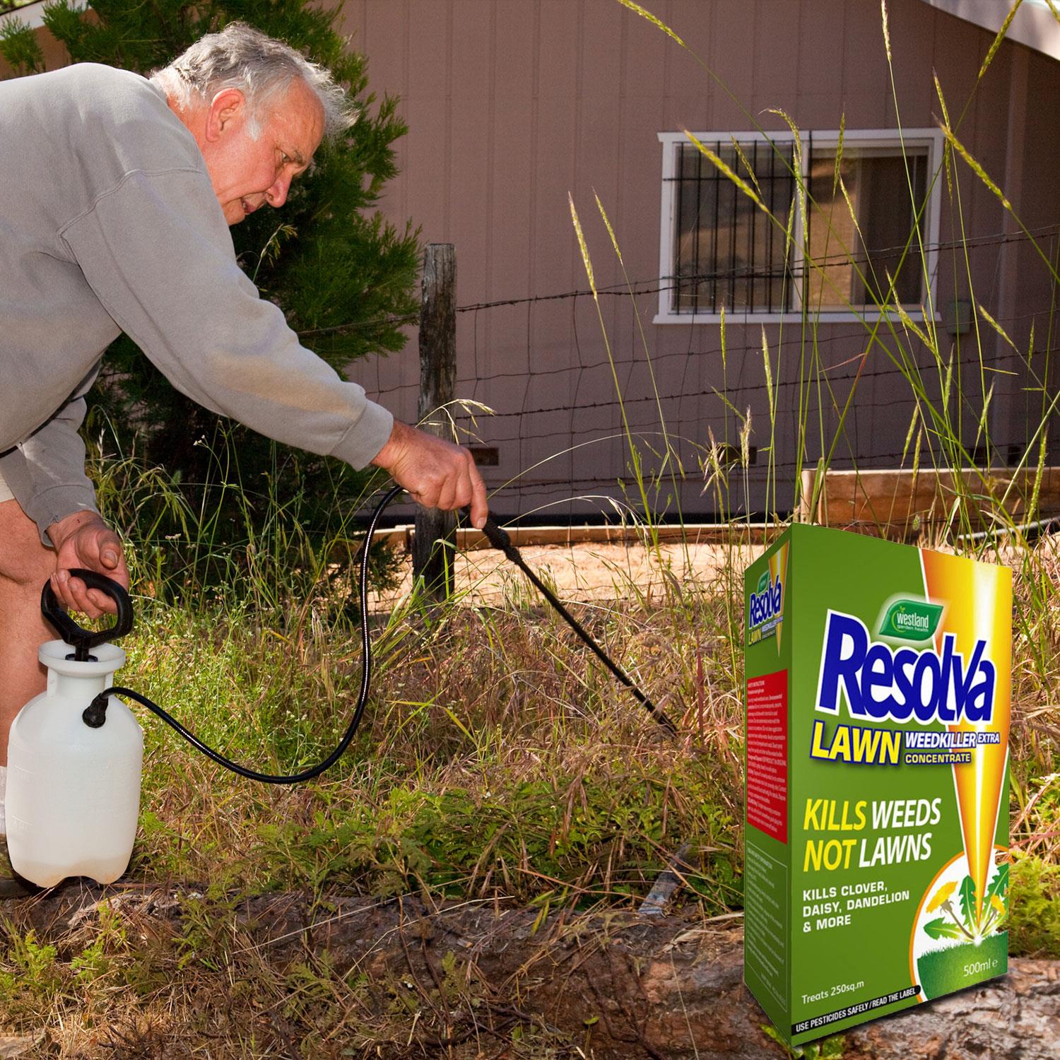 Lawn Weedkiller Extra Concentrate For Garden Treats 250sq.m 500ml