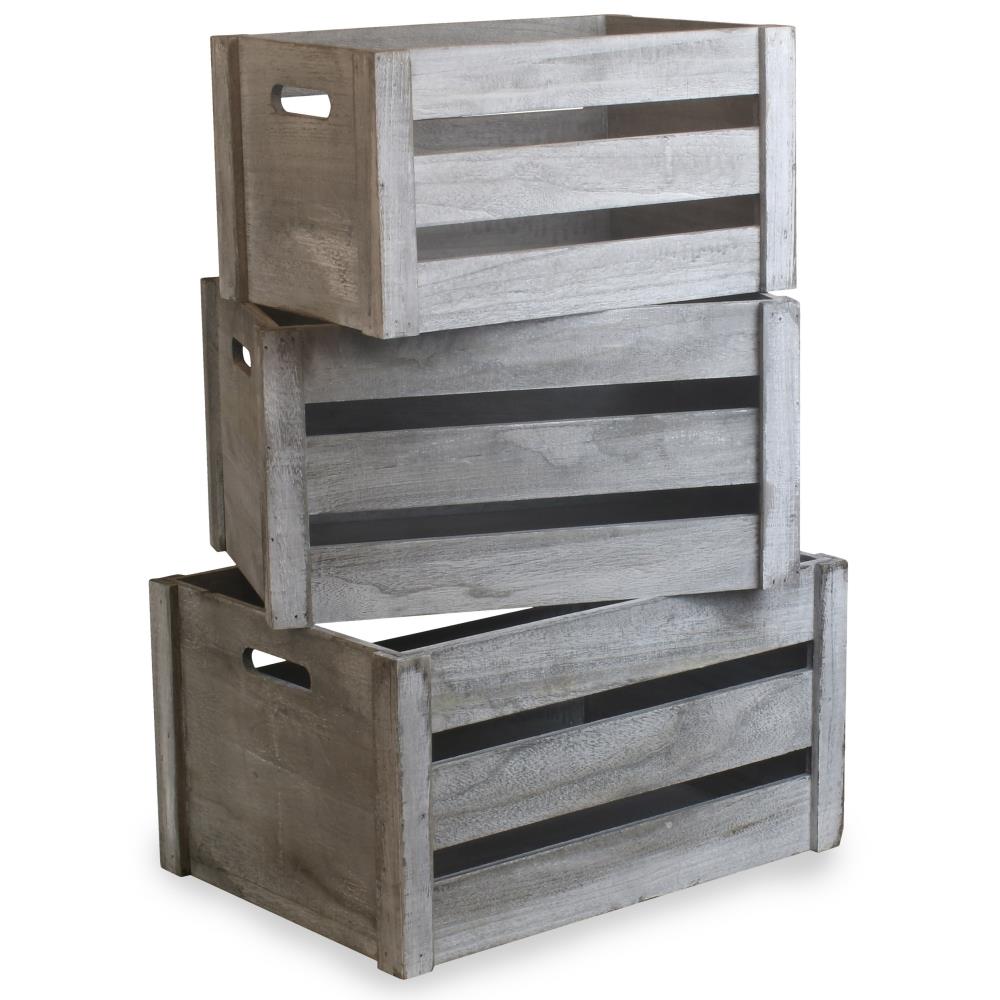 Deep Vintage Crate | Medium | Brown