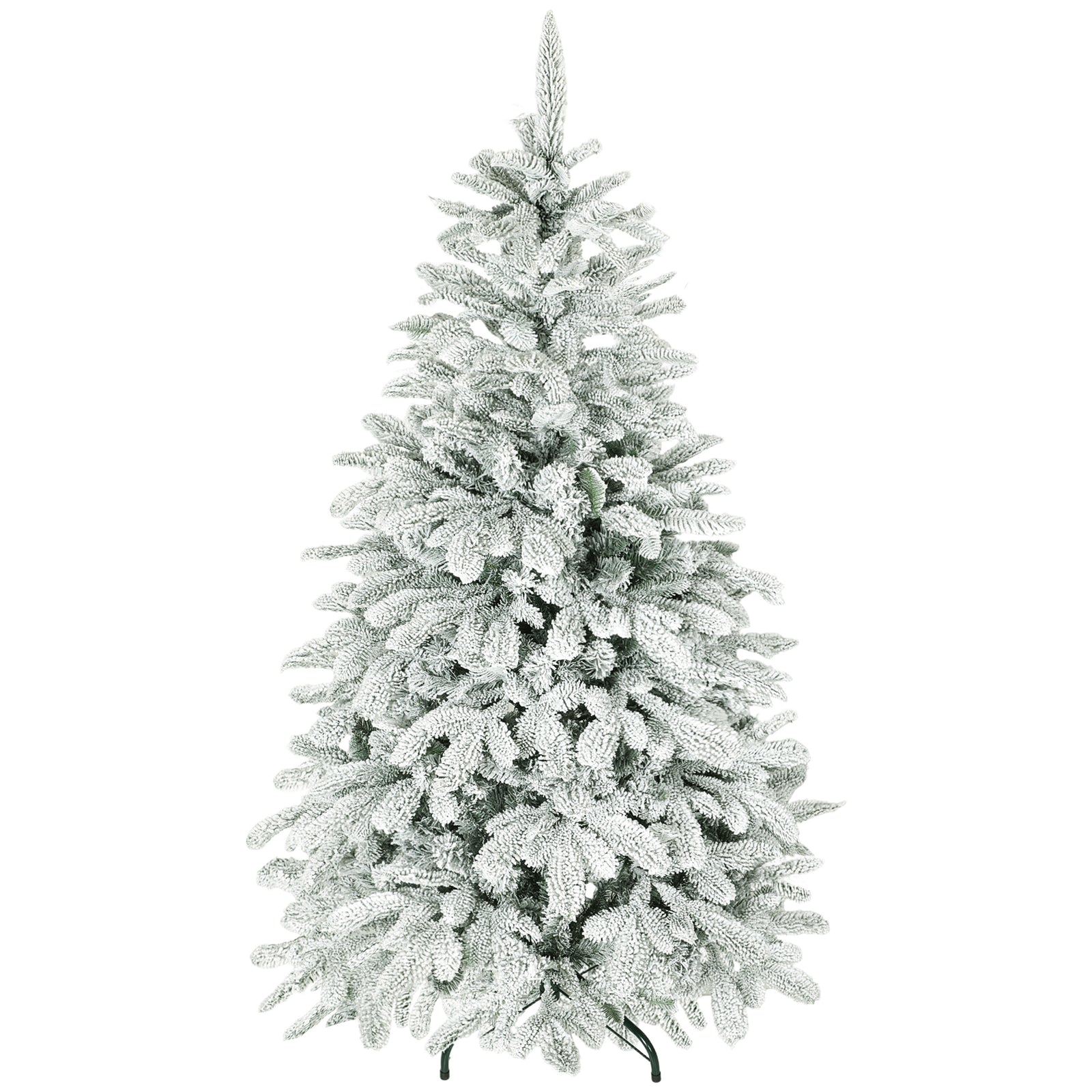 Artificial Christmas Tree, Hinged Xmas Tree | 5ft | Green