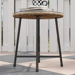 Rattan Bistro Set, Small Balcony Furniture With Cushion | Natural