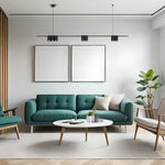 Pendant Light (strip) Genesis 7xgu10 | Black