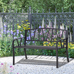 Metal Loveseat Outdoor Furniture
