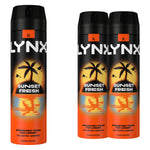 Sunset Fresh Men's Deodorant Body Spray, 200ml | Set of 3