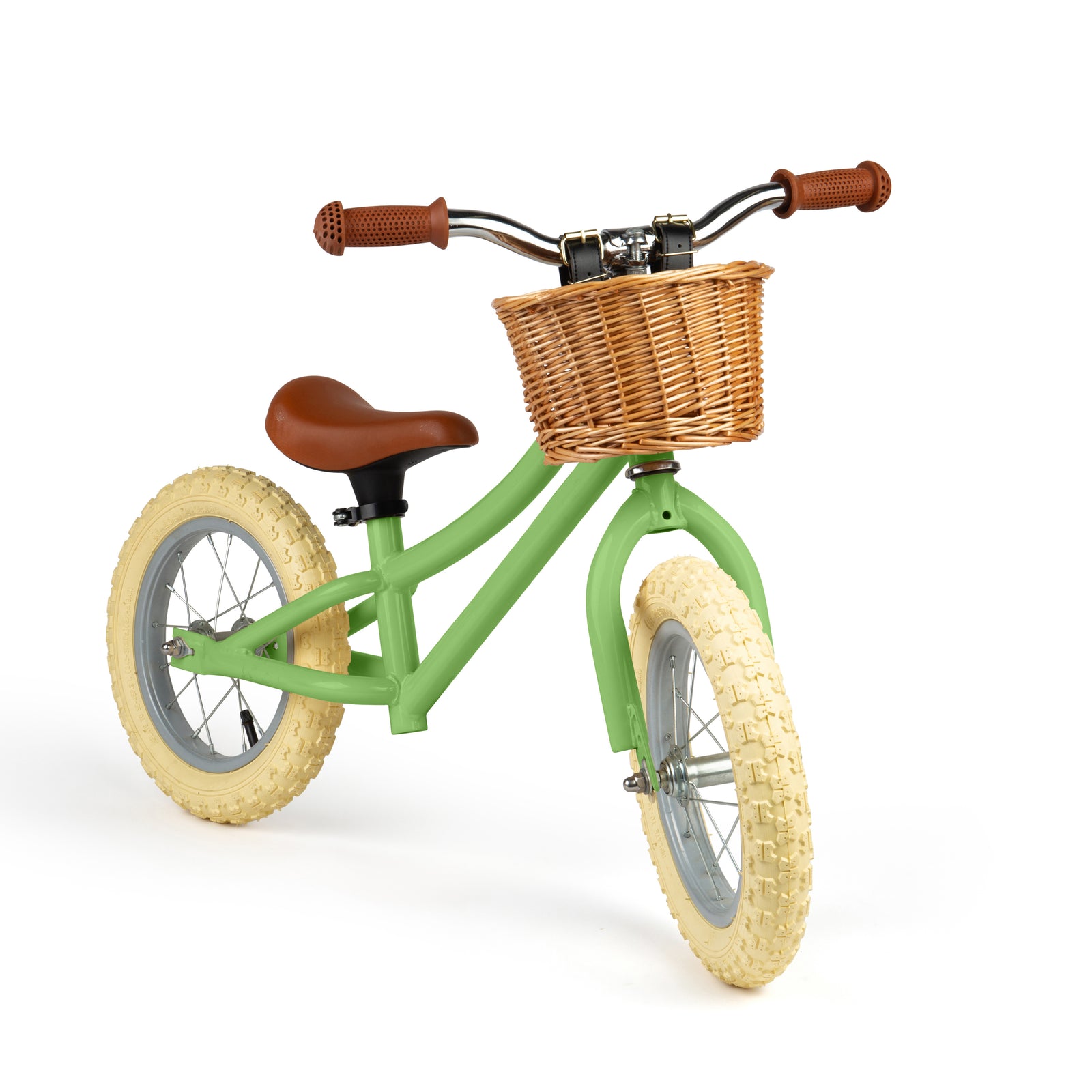 Green Balance Bike For Toddlers