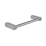 Towel Rail, Silver Gloss, Wall-mounted, 22 Cm. Collection Metric