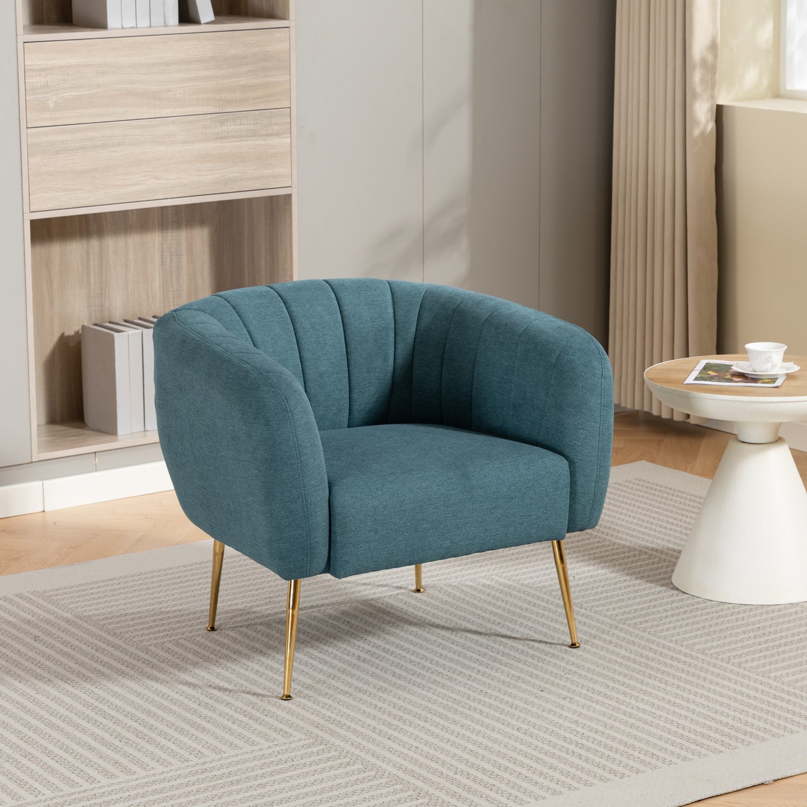 Stanton Accent Chair | Teal Blue