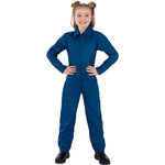 Kids Unisex Navy Boiler Suit Costume | Small