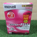 Dvd+rw Re-recordable Discs 120 Min Video 4.7gb | Silver
