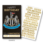 Birthday Card Personalise With Sticker Sheet Official Product
