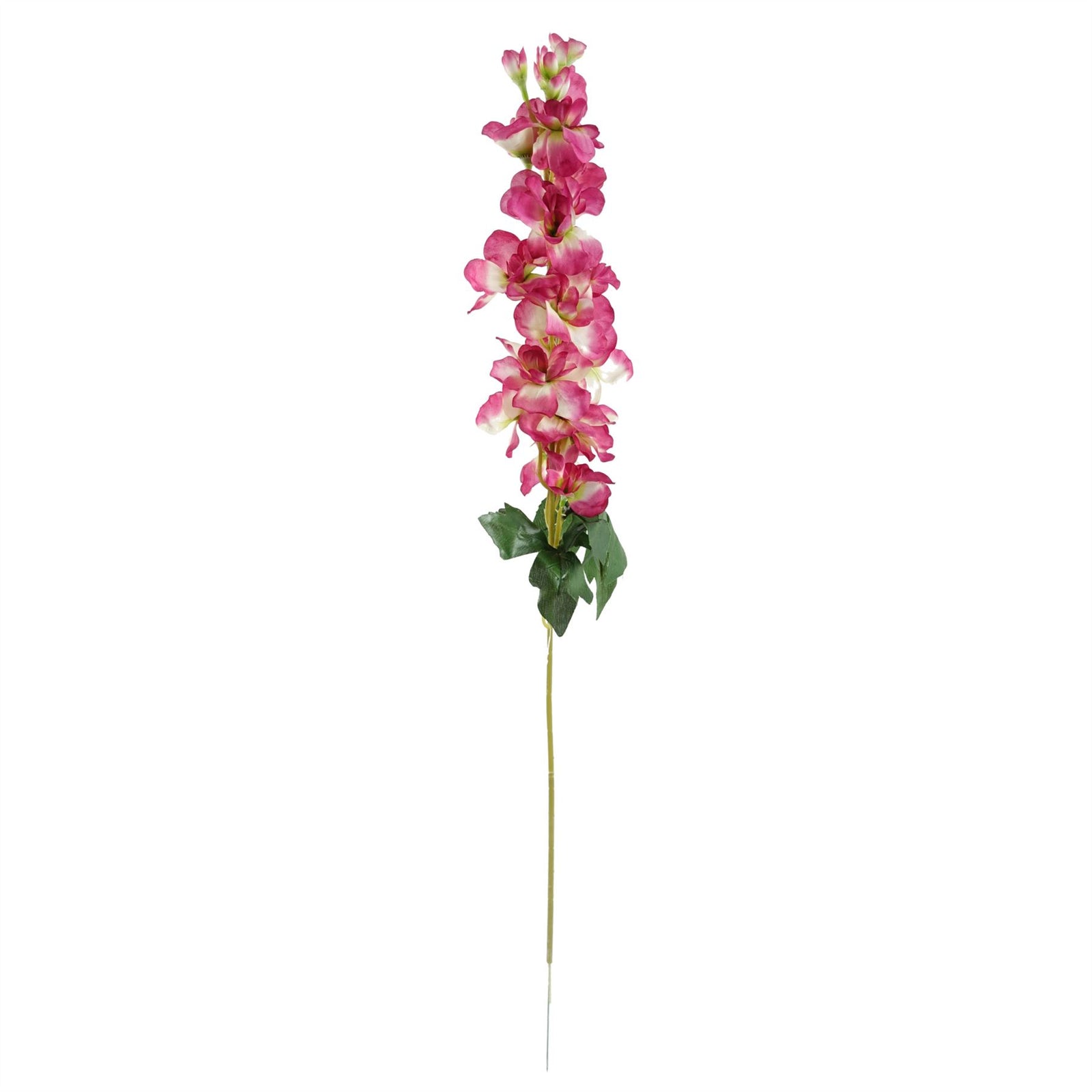 Pack Of 6 X 75cm Delphinium Dark Pink Artificial Stem