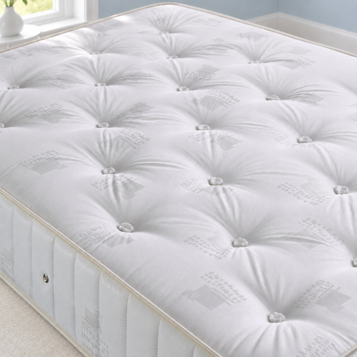 Promo Coil Spring Mattress | Small Double | White