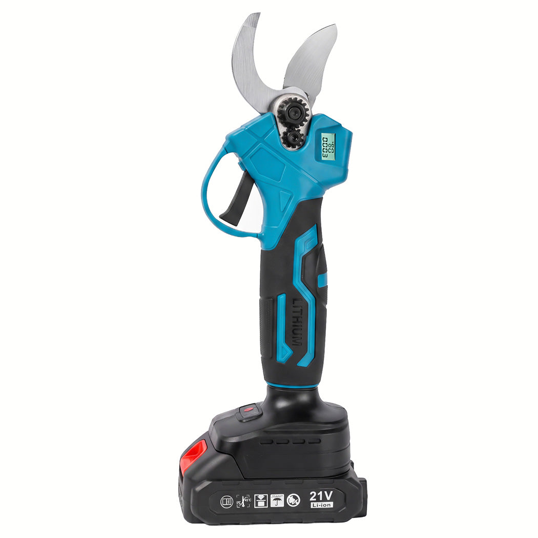 Pruning Shears 450w Brushless Lcd Sk5 Blade For Garden Cutting Blue | Blue