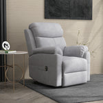 Power Lift Recliner Electric W/ Remote Control Grey