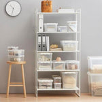 50 Classic Transparent Plastic Storage Box With Lid, 52 Litre