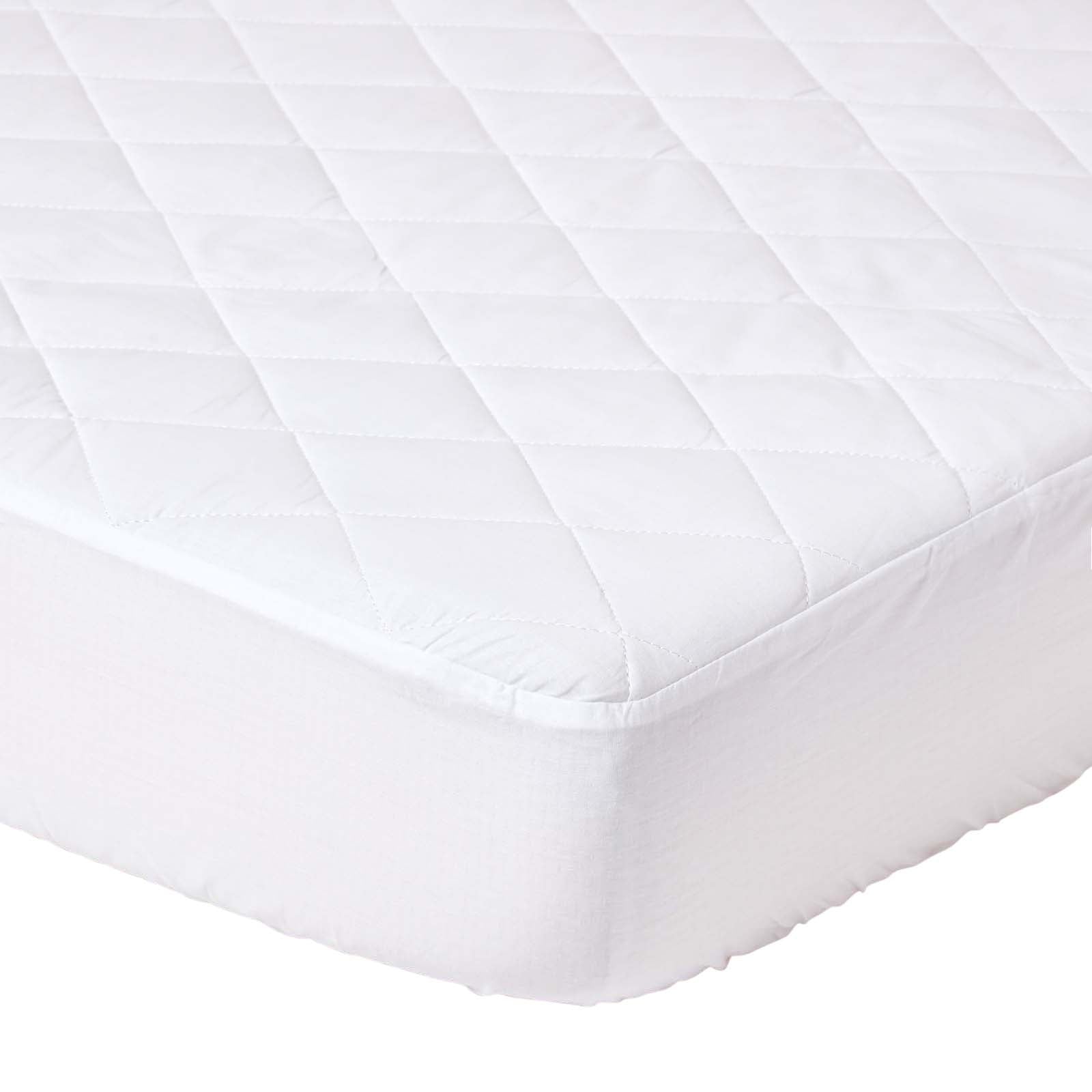 Quilted Waterproof Mattress Protector | Single | White