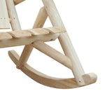 Rocking Chair Patio Cedar Wood, Burlywood