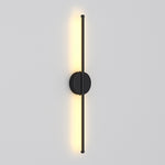 Minimalistic Linear Led Wall Sconce For Living Room Bedroom | Warm