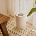 Bathroom Bin 5l Easy Bag Fixing Black Stainless Steel Geyser Collection