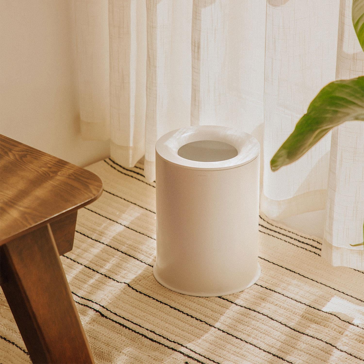 Bathroom Bin 5l Easy Bag Fixing Black Stainless Steel Geyser Collection