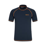 Mens Contrast Rash Guard | Extra Large | NavyBlue