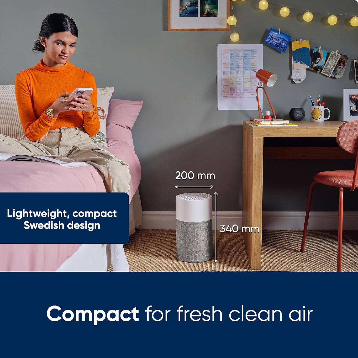 Blueair Blue Pure 511 Air Purifier - For Rooms Up To 38m2