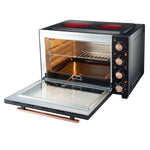 Cooks Professional 48l Mini Oven With 2 Ceramic Hobs - Countertop Cooker