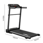 Centra Folding Treadmill For Home Incline Running Machine Walking Pad Bluetooth