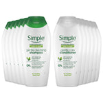 Gentle Care Shampoo & Conditioner 400ml Bundle | Set of 6