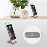 Aluminium Phone Dock Compatible With Eight-pin Devices | Gray