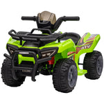 6v Kids Electric Ride On Car Toddler Quad Bike Atv For 18-36 Month | Green