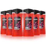 Recharge 12h Refreshing Fragrance Shower Gel Bodywash, 6x 500ml